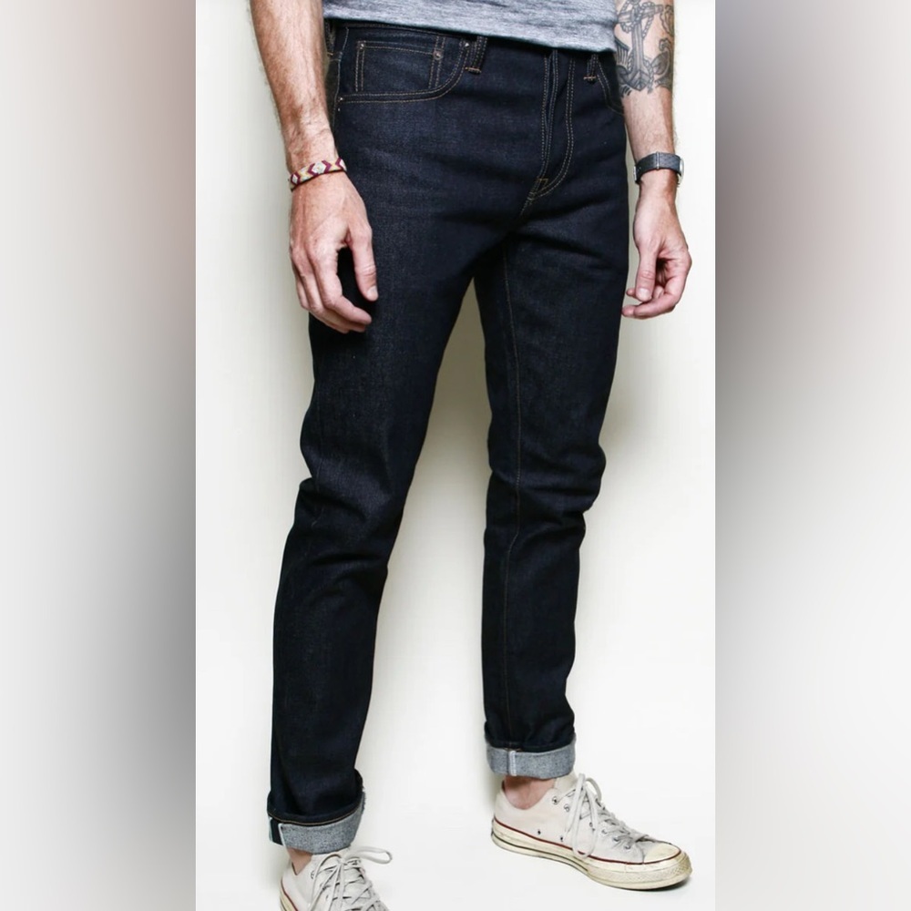 Rogue Territory Men's Silveridge Straight Slim Fit Jeans - Black